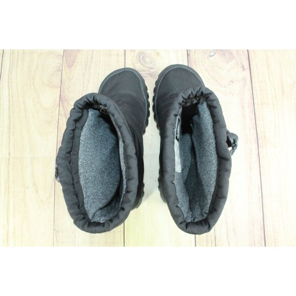 Bogs Women's Black Nylon Waterproof Insulated Cushioned Puffy Mid Boots Size 7 - Picture 7 of 9